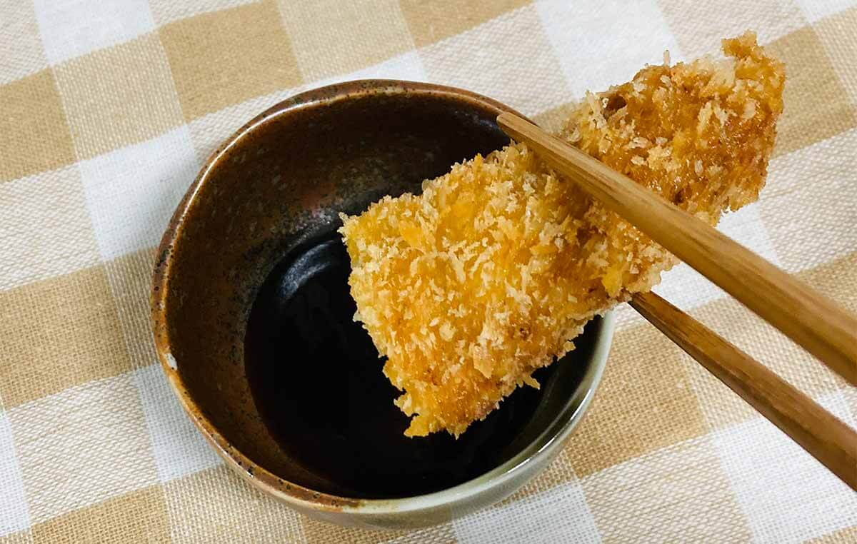 栗原はるみさん「鶏むね肉のソースフライ」