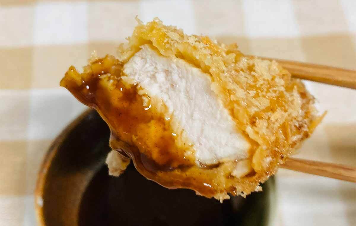 栗原はるみさん「鶏むね肉のソースフライ」