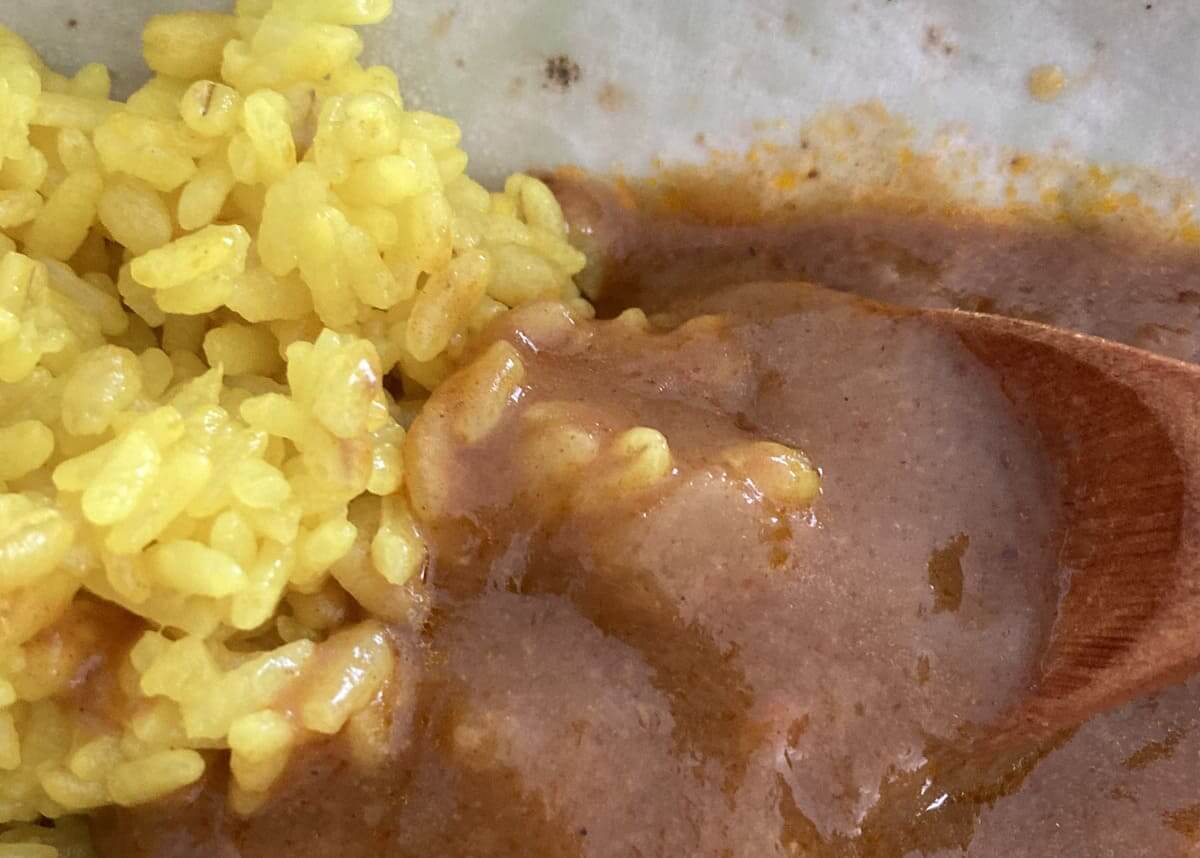 無印良品「素材を生かした ほたてと海老のビスクカレー」