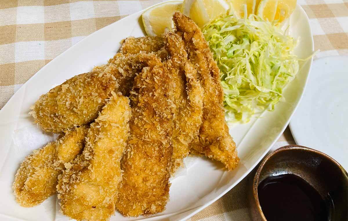 栗原はるみさん「鶏むね肉のソースフライ」