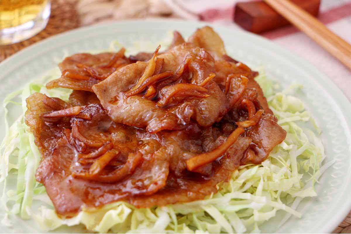 タサン志麻さん「はちみつバルサミコしょうが焼き」