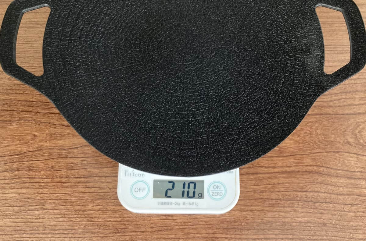 ダイソー「キャンプマルチグリドル」