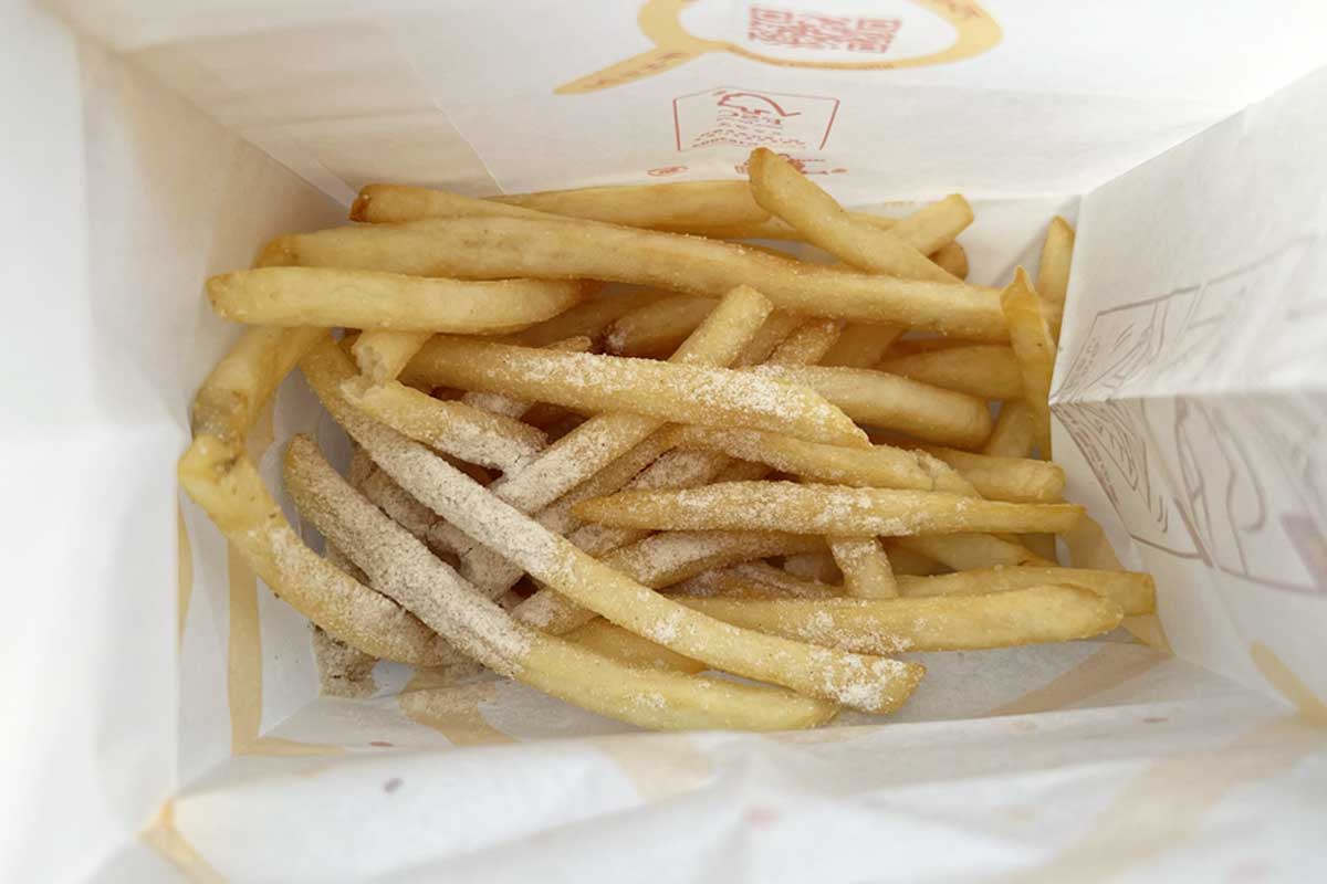 シャカシャカポテトハッピーターン味