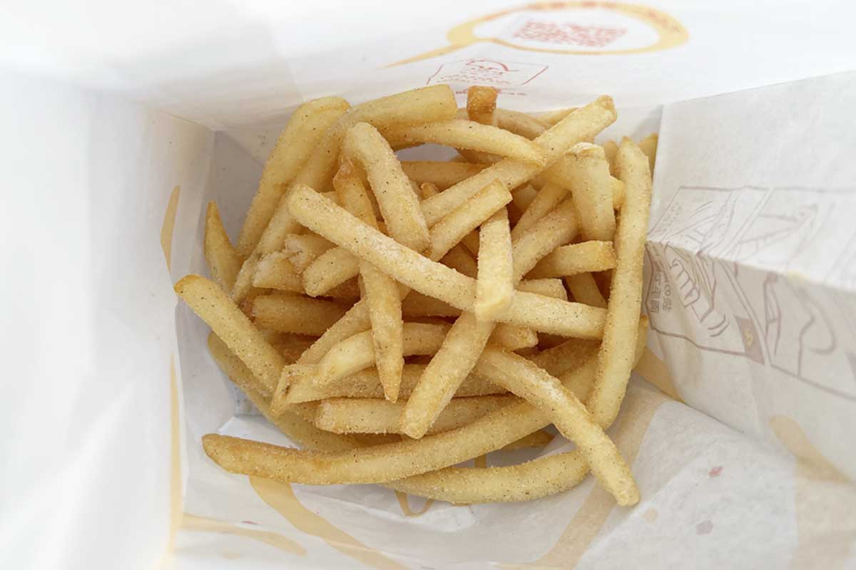 シャカシャカポテトハッピーターン味