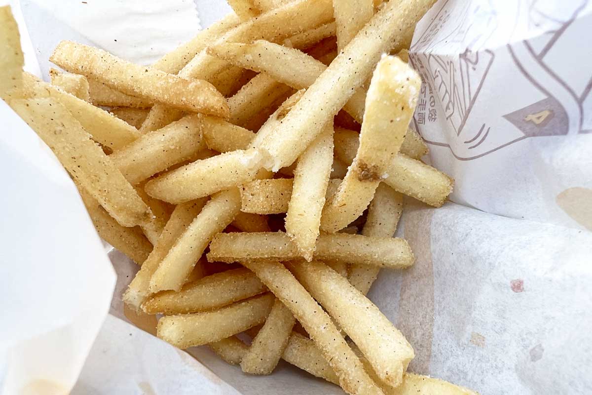 シャカシャカポテトハッピーターン味