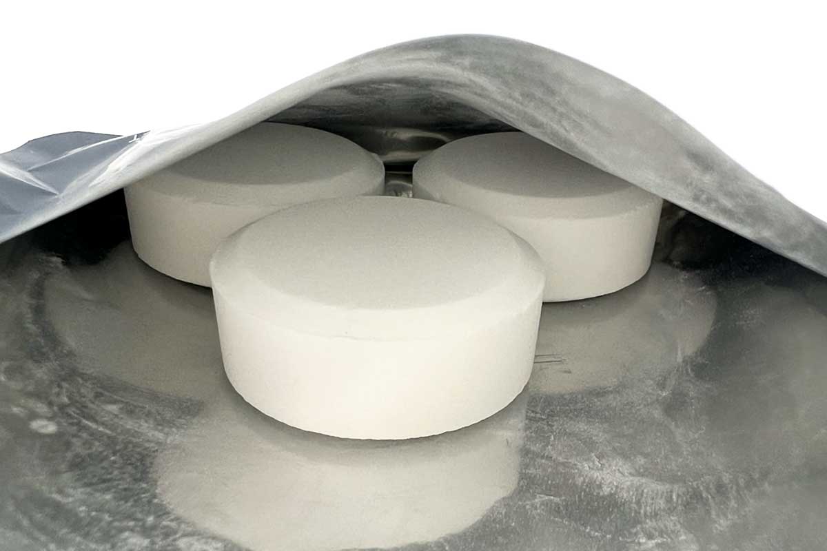 無印良品おやすみ前の薬用重炭酸タブレット　無香料／無着色（分包）