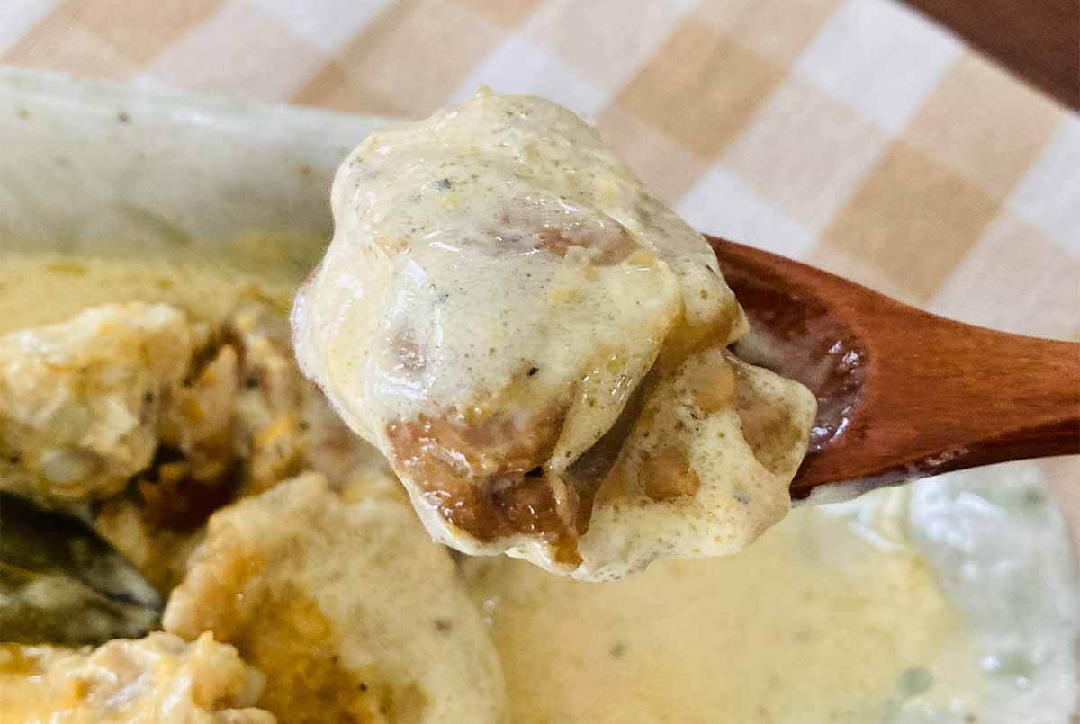 タサン志麻さん「鶏のマスタード煮込み」