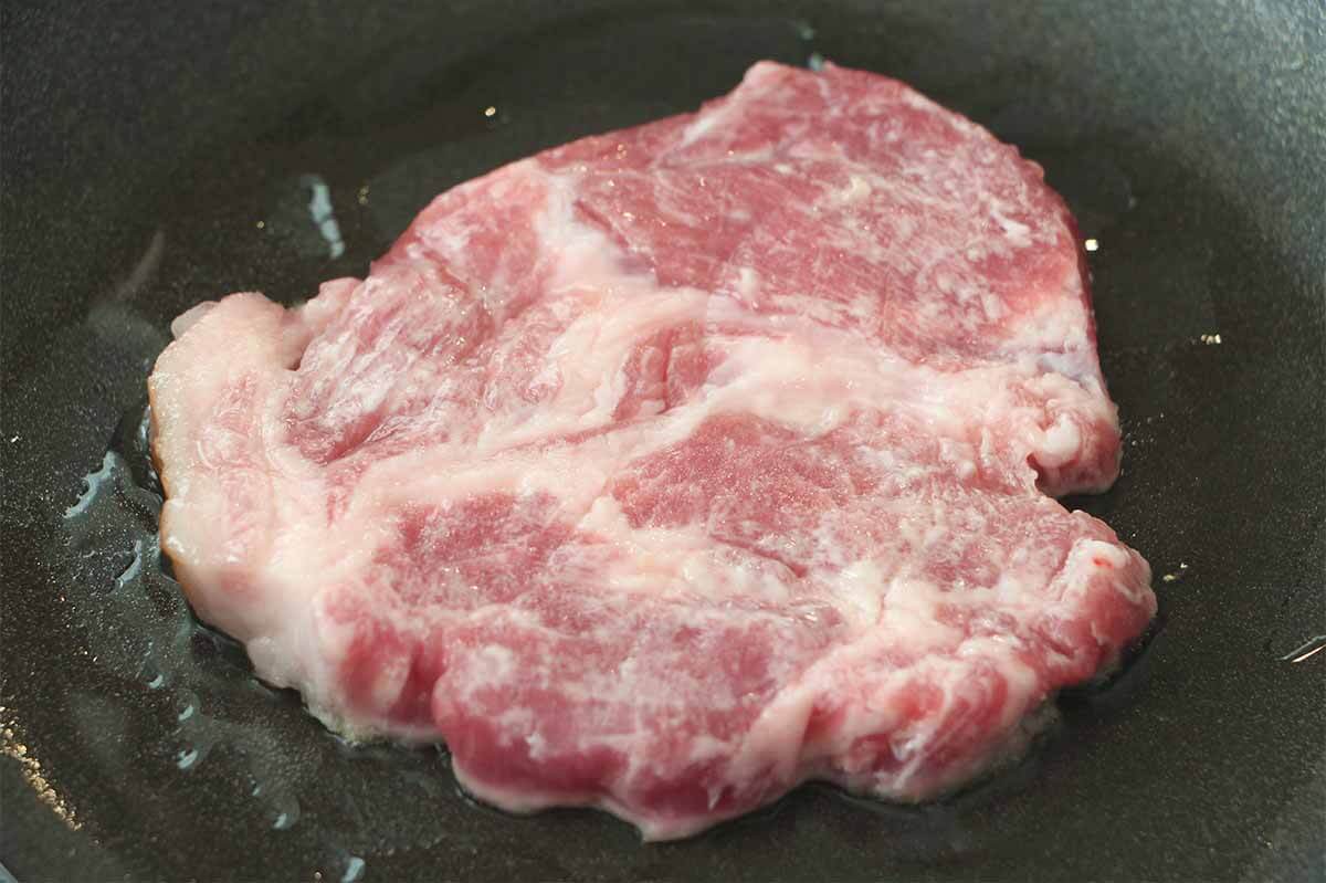 和田明日香さん「ごきげんポークソテー」