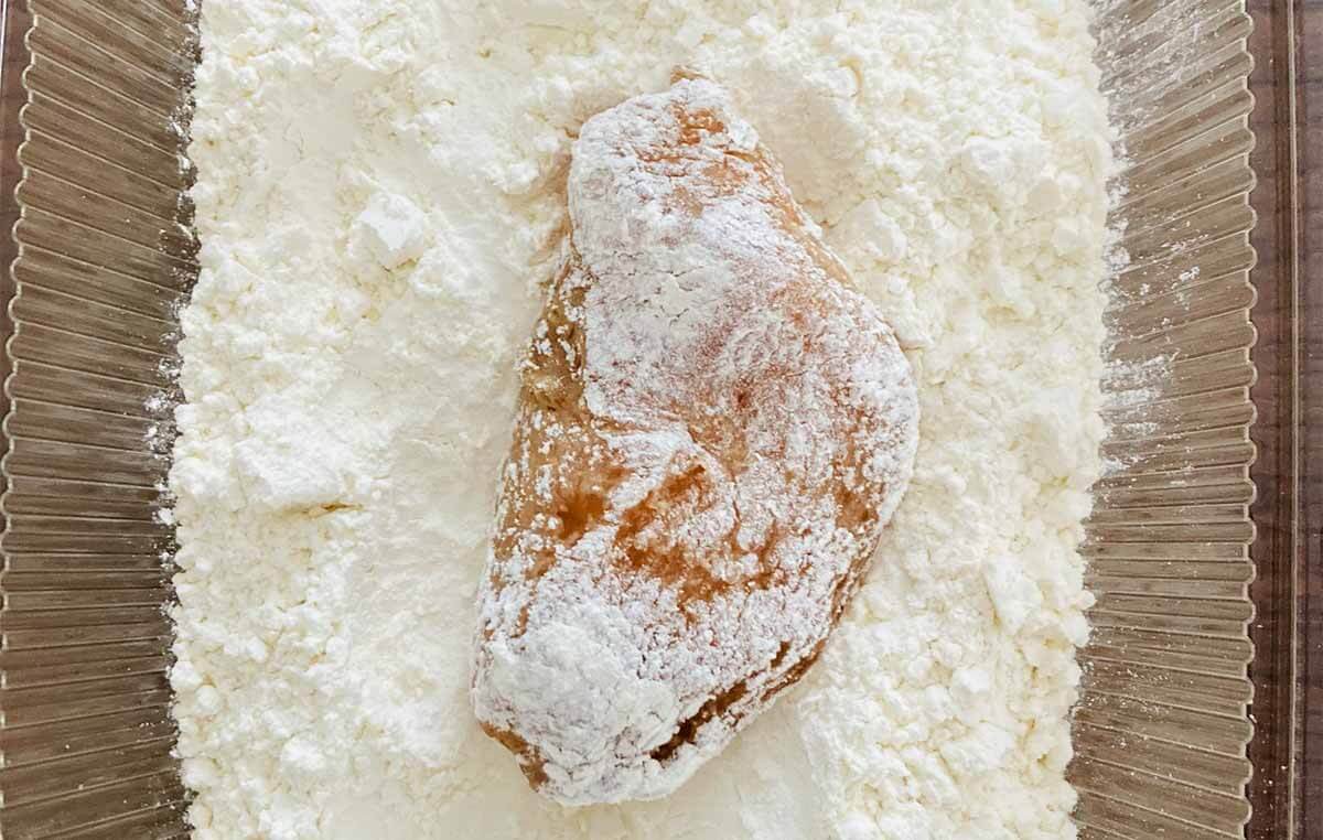 栗原はるみさん「鶏むね肉のソースフライ」