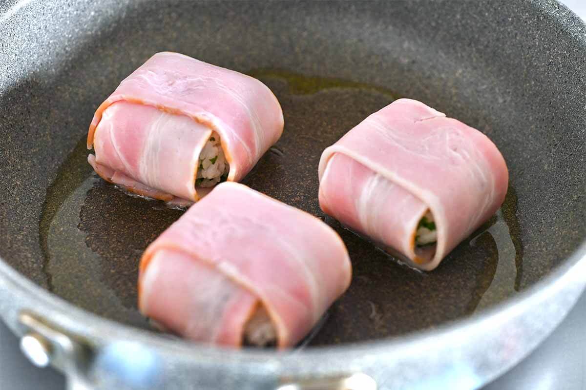 タサン志麻さん「ベーコン巻きのオレンジソース」