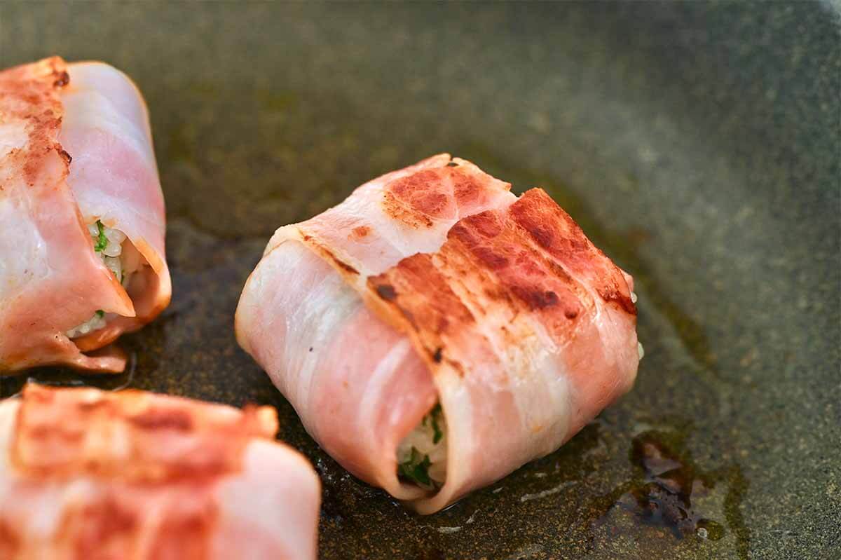 タサン志麻さん「ベーコン巻きのオレンジソース」