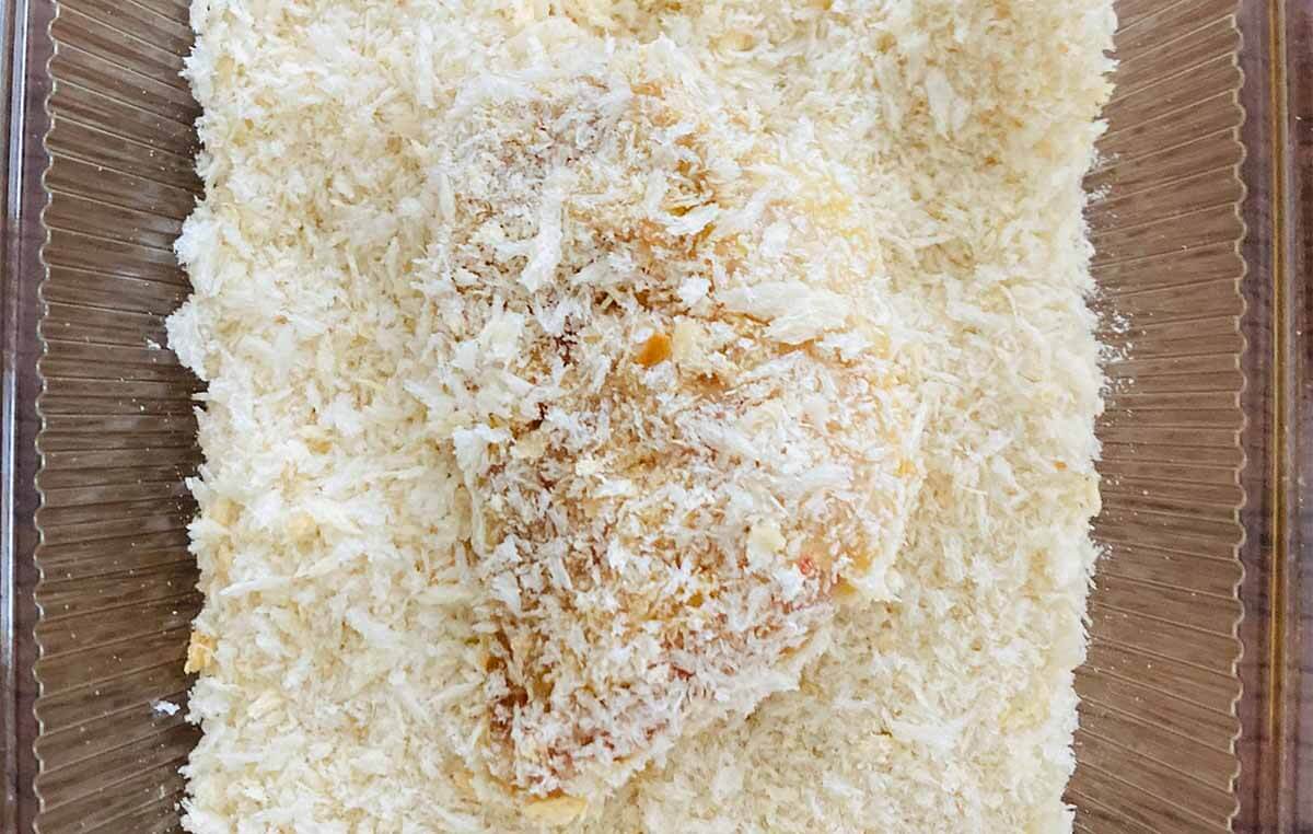 栗原はるみさん「鶏むね肉のソースフライ」