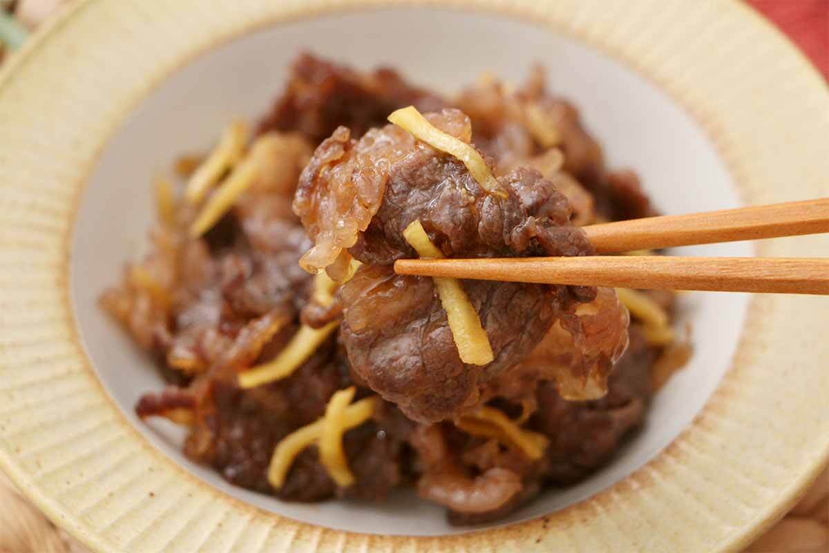 笠原将弘さん「牛肉のしぐれ煮」