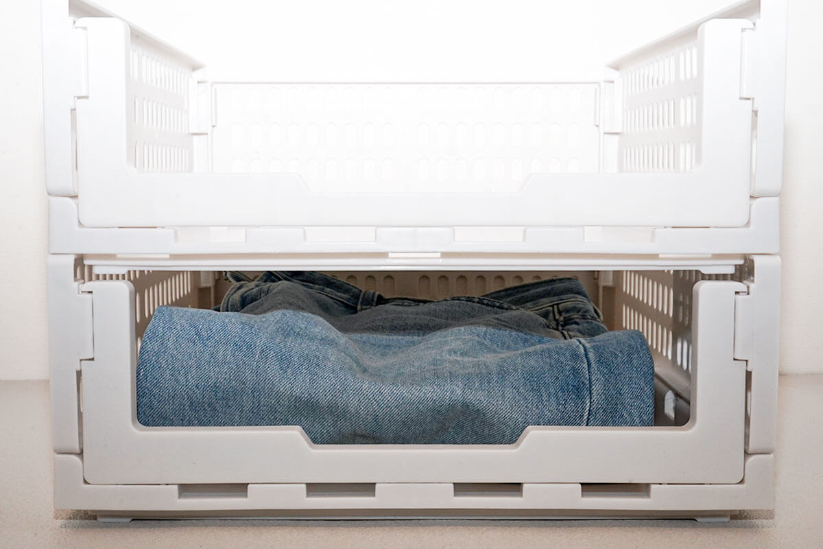 ダイソー「クローゼット収納ケース」