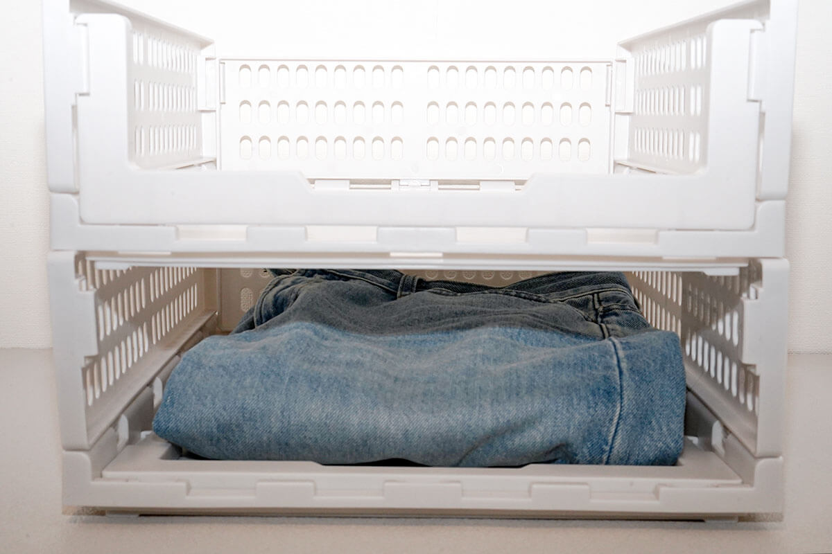 ダイソー「クローゼット収納ケース」