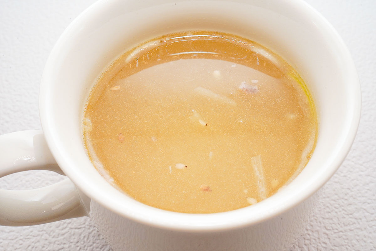 無印良品「食べるスープ コムタンスープ」