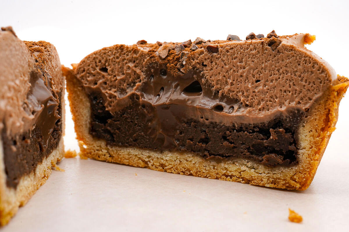 ローソン「Uchi Café×GODIVA とろけるショコラタルト」