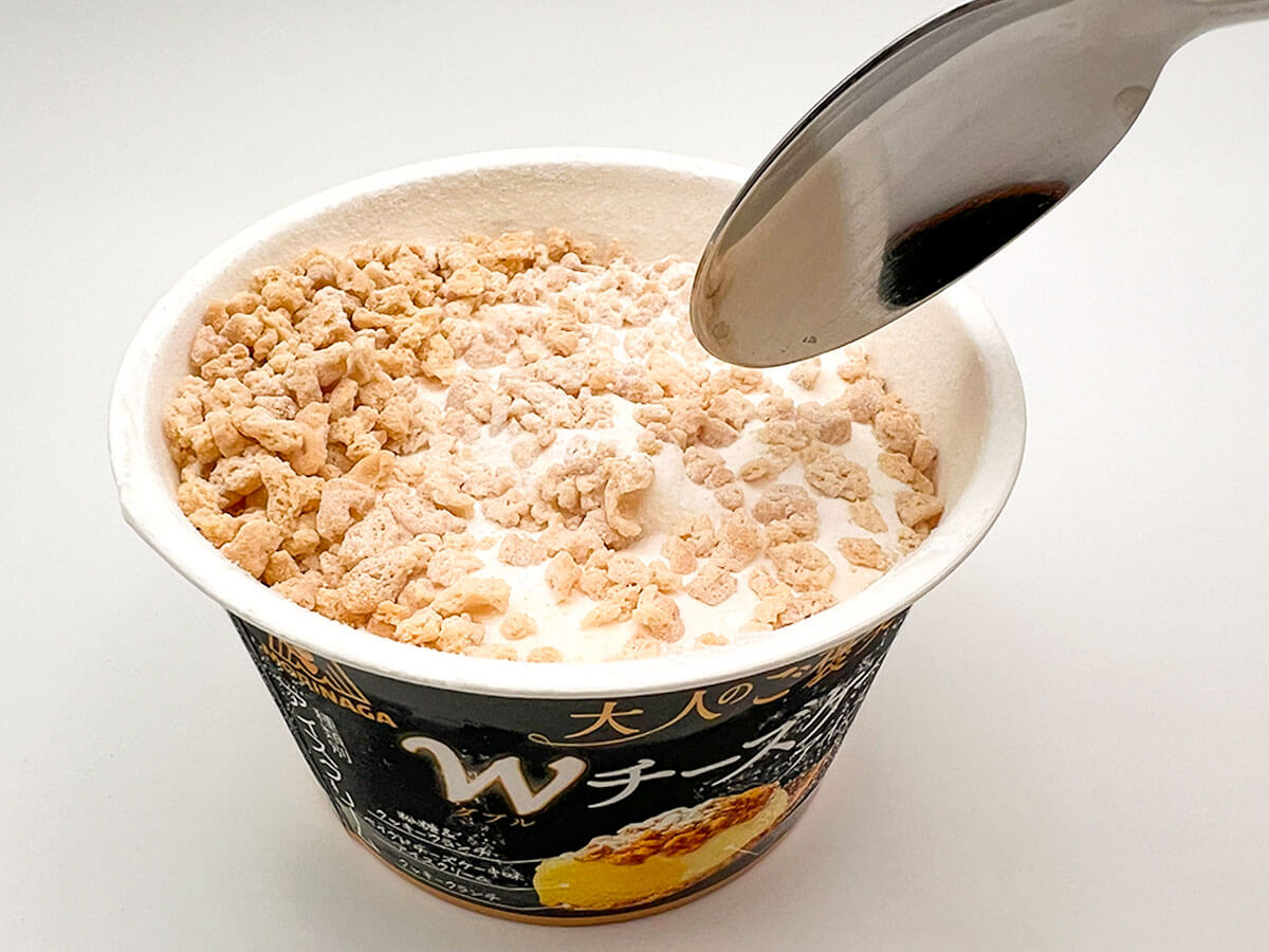 ファミリーマート限定「森永製菓 Wチーズケーキアイス」