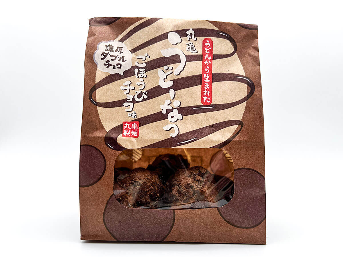 丸亀製麺「丸亀うどーなつ 濃厚ダブルチョコ ごほうびチョコ味」