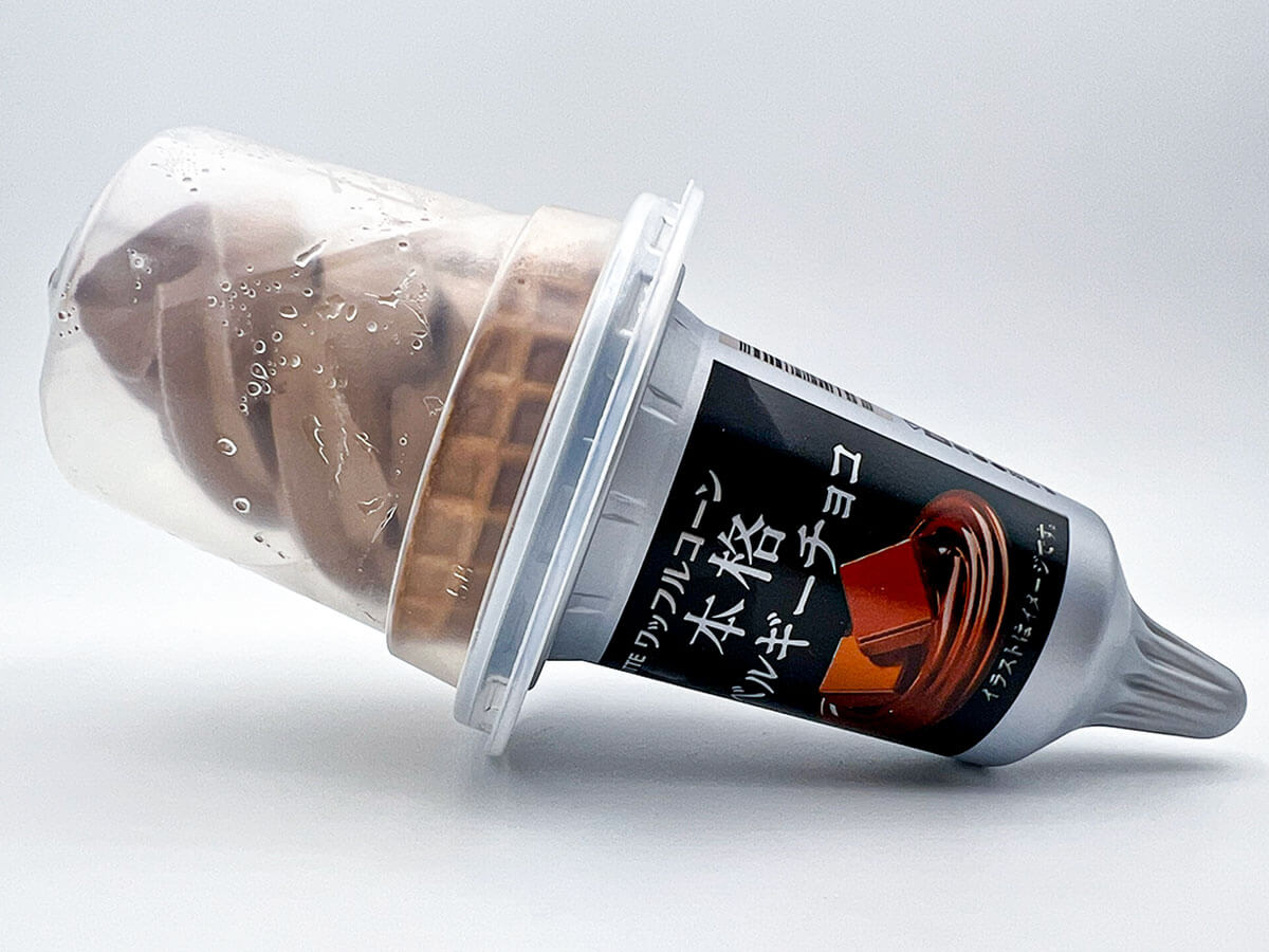 ロッテ ワッフルコーン本格ベルギーチョコ