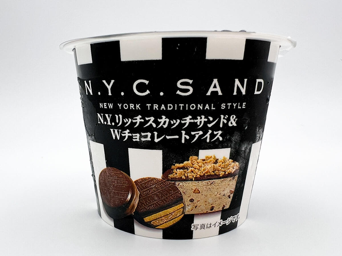 Ｎ．Ｙ．リッチスカッチサンド＆Ｗチョコレートアイス