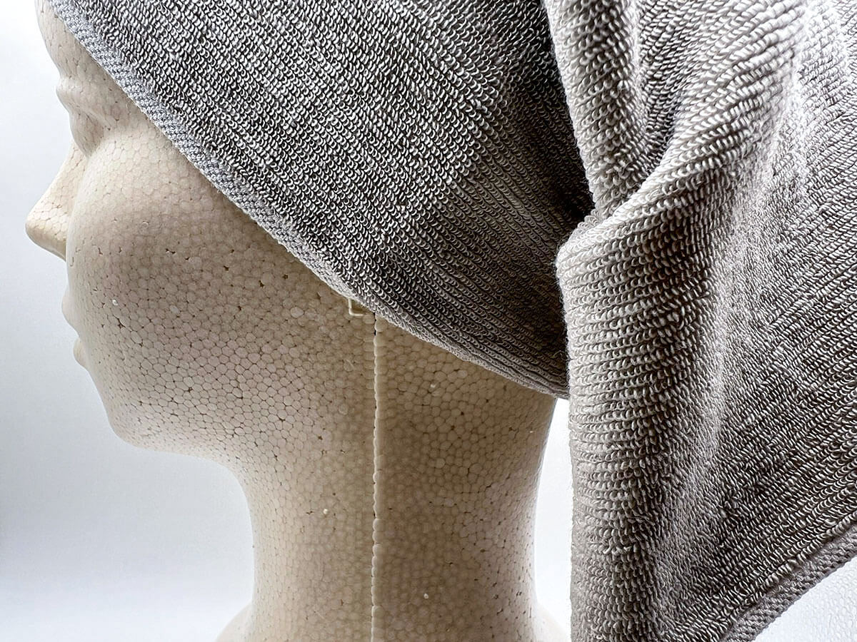 無印良品のびのびターバンタオル