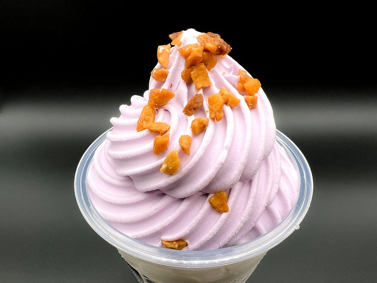 セブン限定21時にアイス 紫芋モンブラン