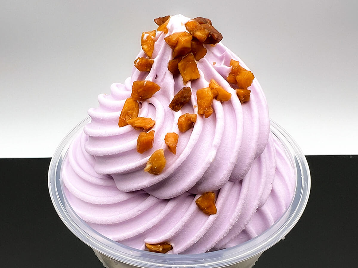 セブン限定21時にアイス 紫芋モンブラン