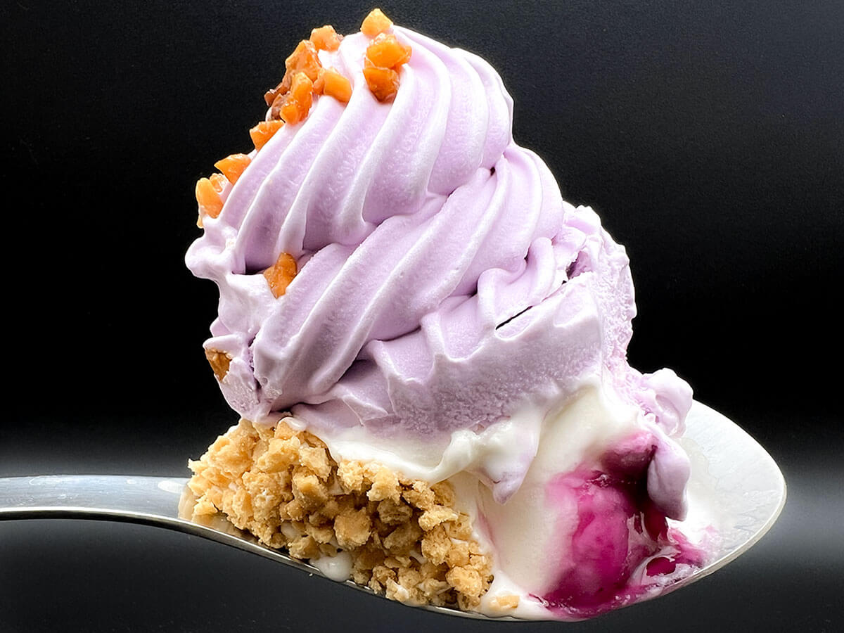 セブン限定21時にアイス 紫芋モンブラン