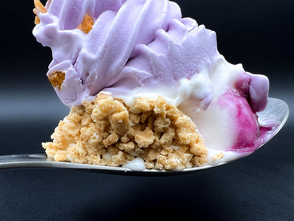 セブン限定21時にアイス 紫芋モンブラン