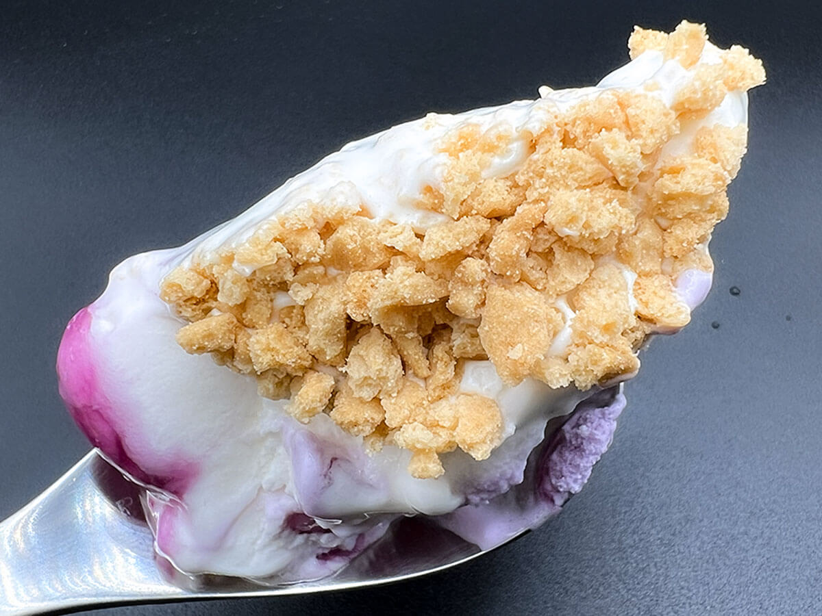 セブン限定21時にアイス 紫芋モンブラン