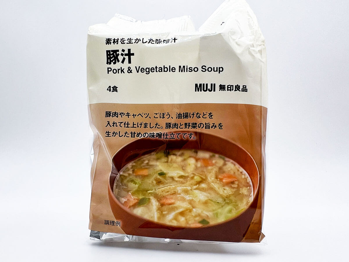 無印良品豚汁