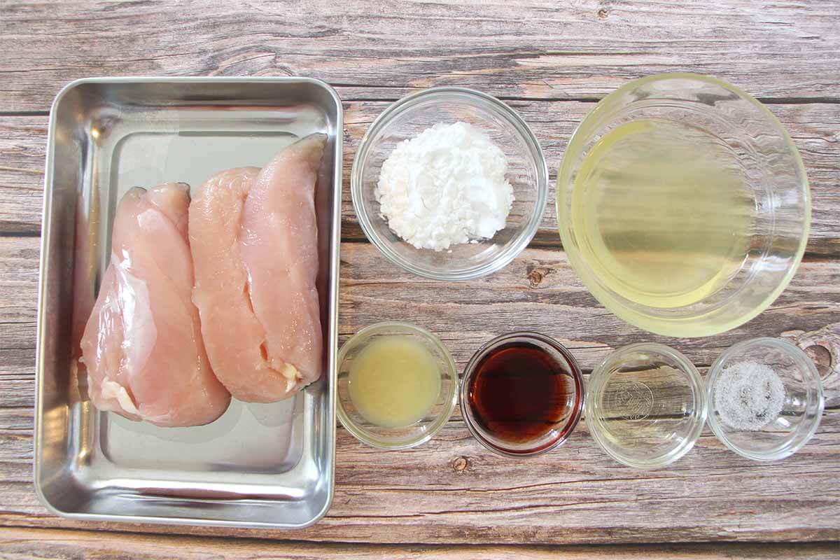 栗原はるみさん「ささ身の竜田揚げ」