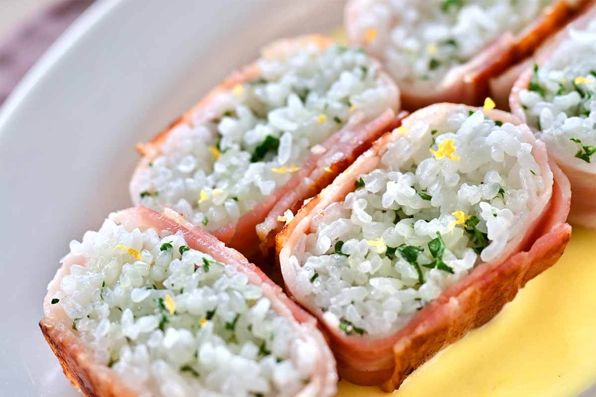 タサン志麻さん「ベーコン巻きのオレンジソース」