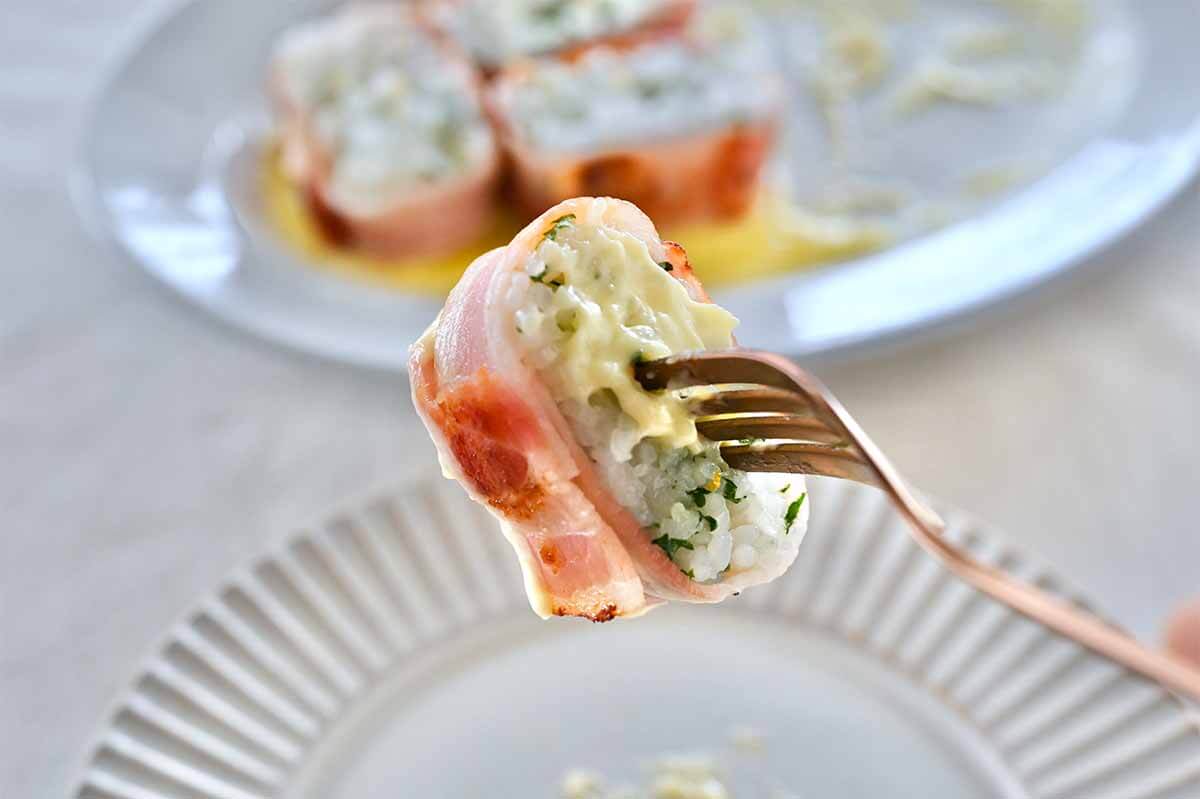 タサン志麻さん「ベーコン巻きのオレンジソース」