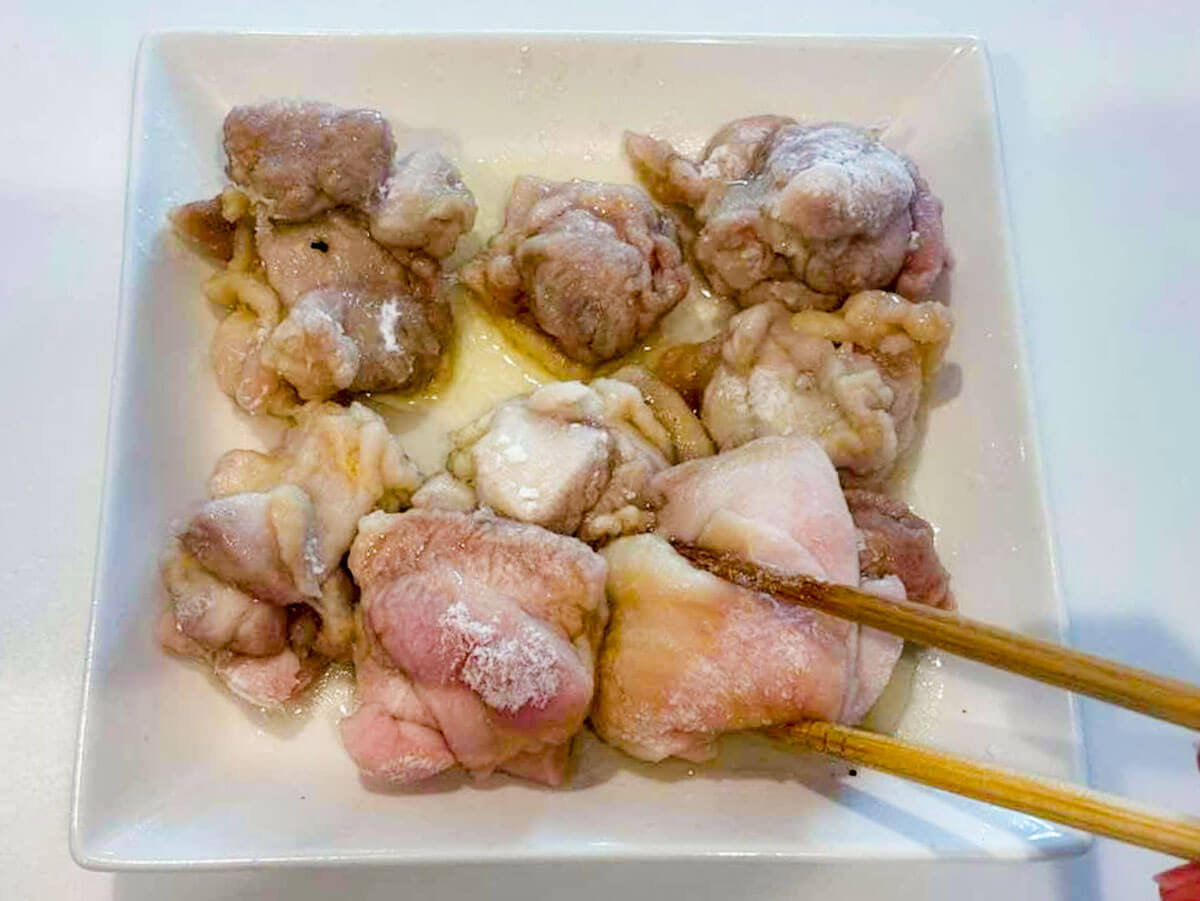 電子レンジで簡単！揚げないヤムニョムチキン風