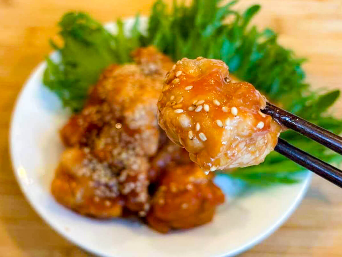 電子レンジで簡単！揚げないヤムニョムチキン風