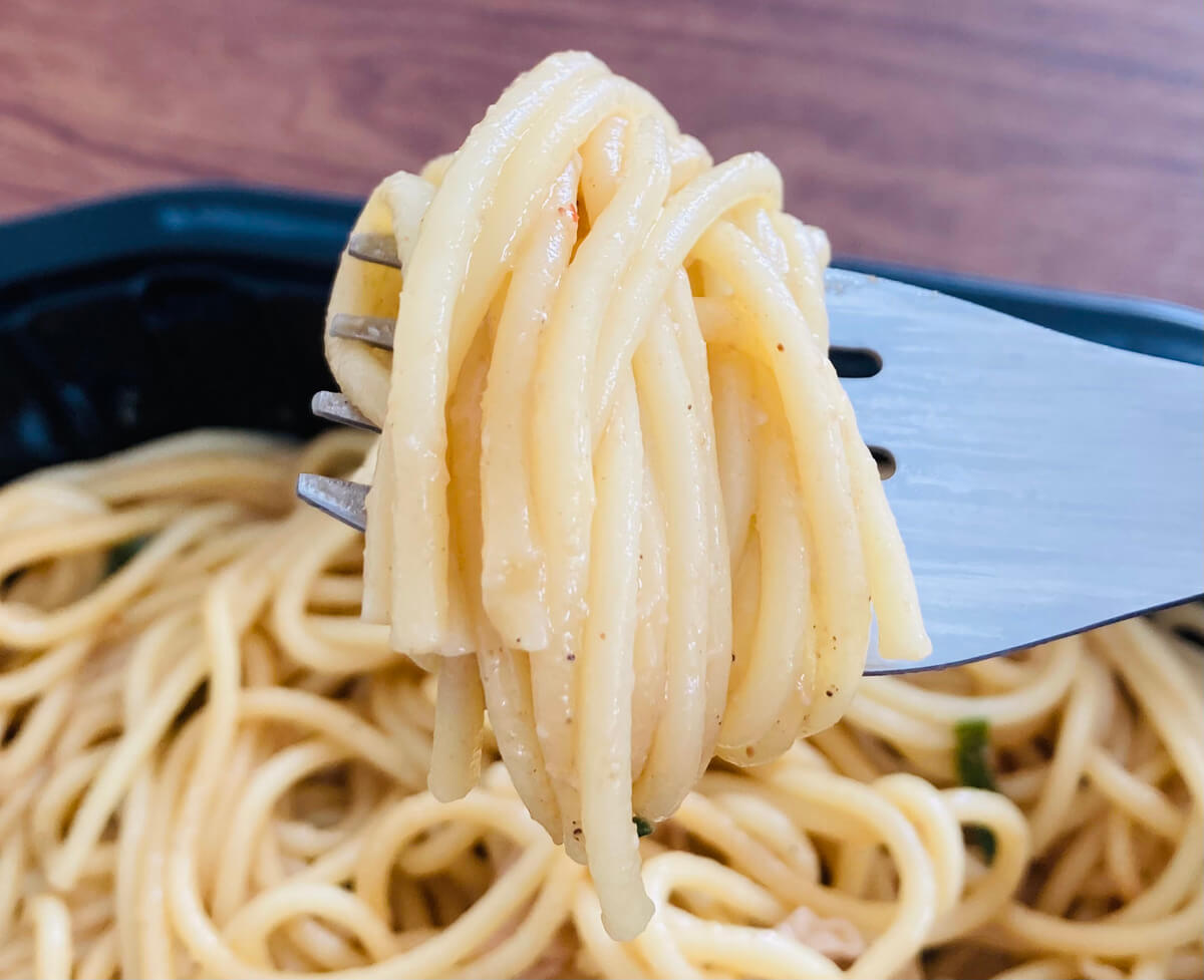 セブン「豚しゃぶパスタ」