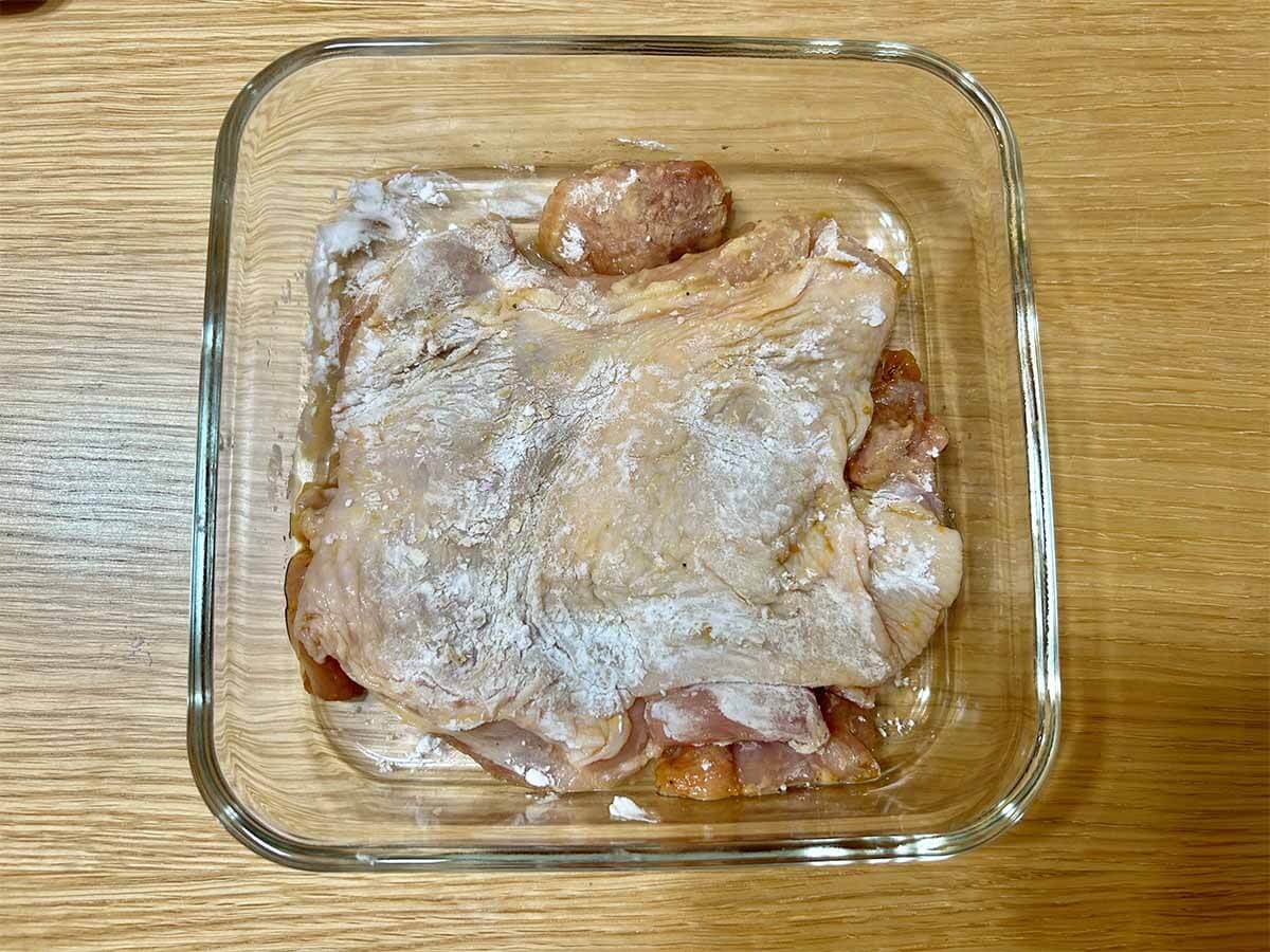 山本ゆりさん「レンジで簡単！旨辛油淋鶏風」