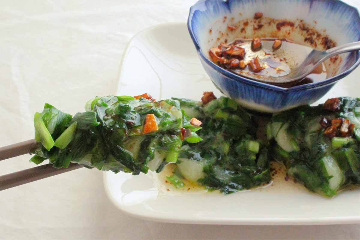 平野レミさん「にらもち」