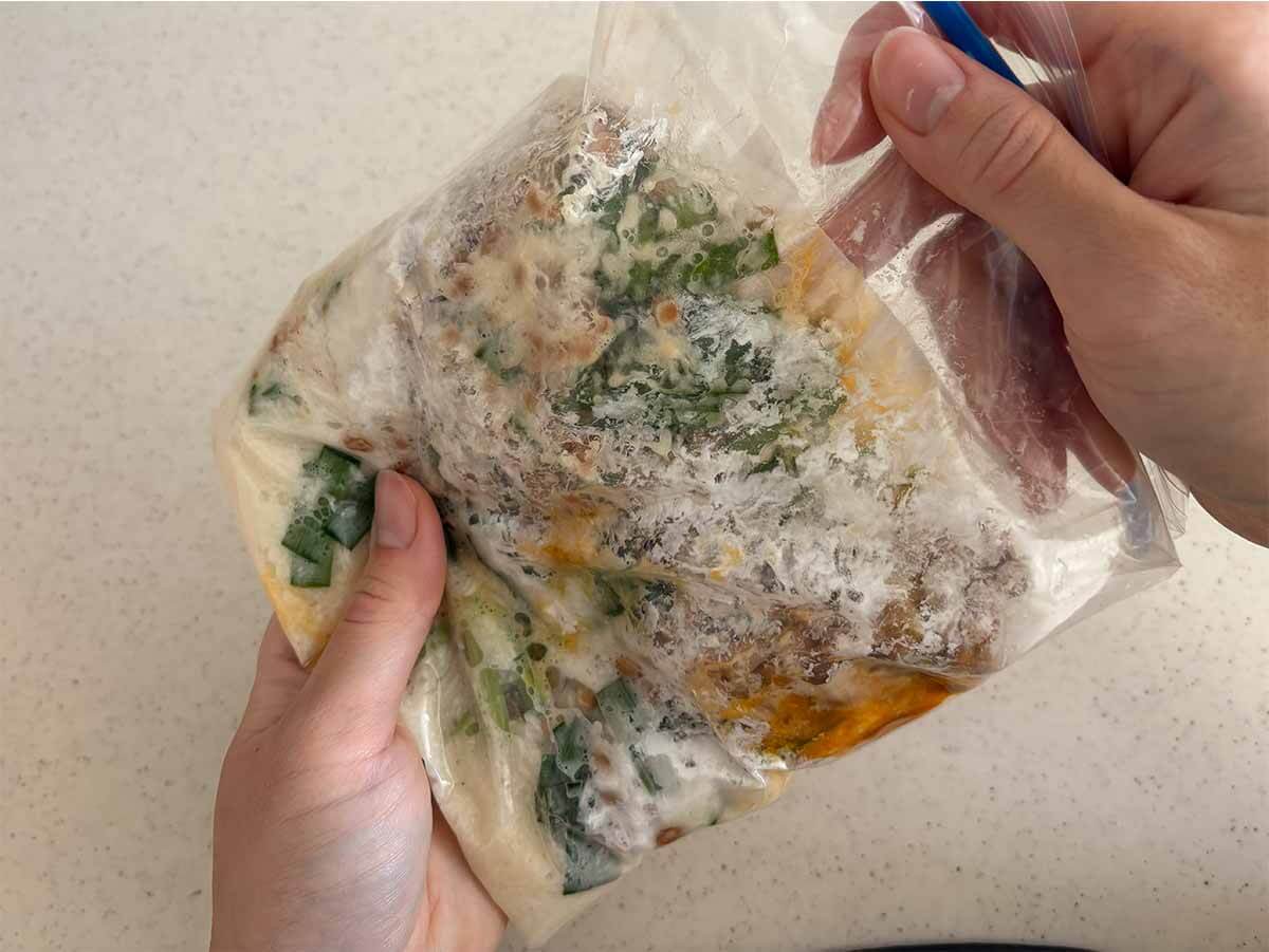 納豆と長芋のふわふわチヂミ