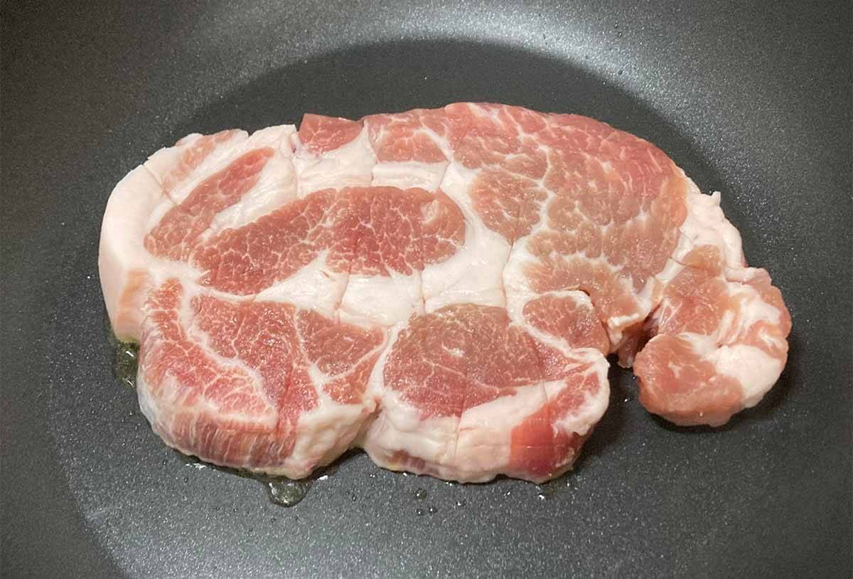 栗原はるみさんレシピ「塩豚のソテー マッシュポテト添え」