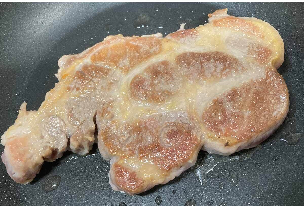 栗原はるみさんレシピ「塩豚のソテー マッシュポテト添え」