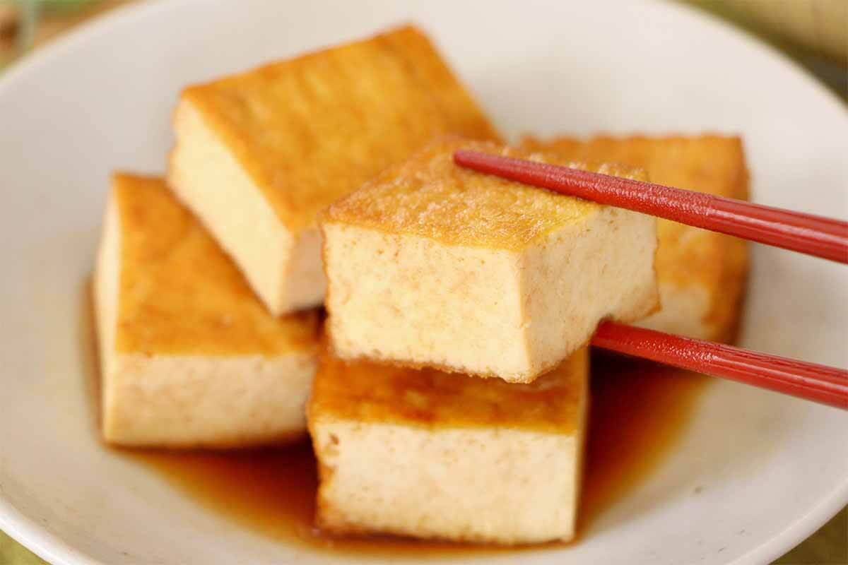 栗原はるみさん「厚揚げの甘辛煮」