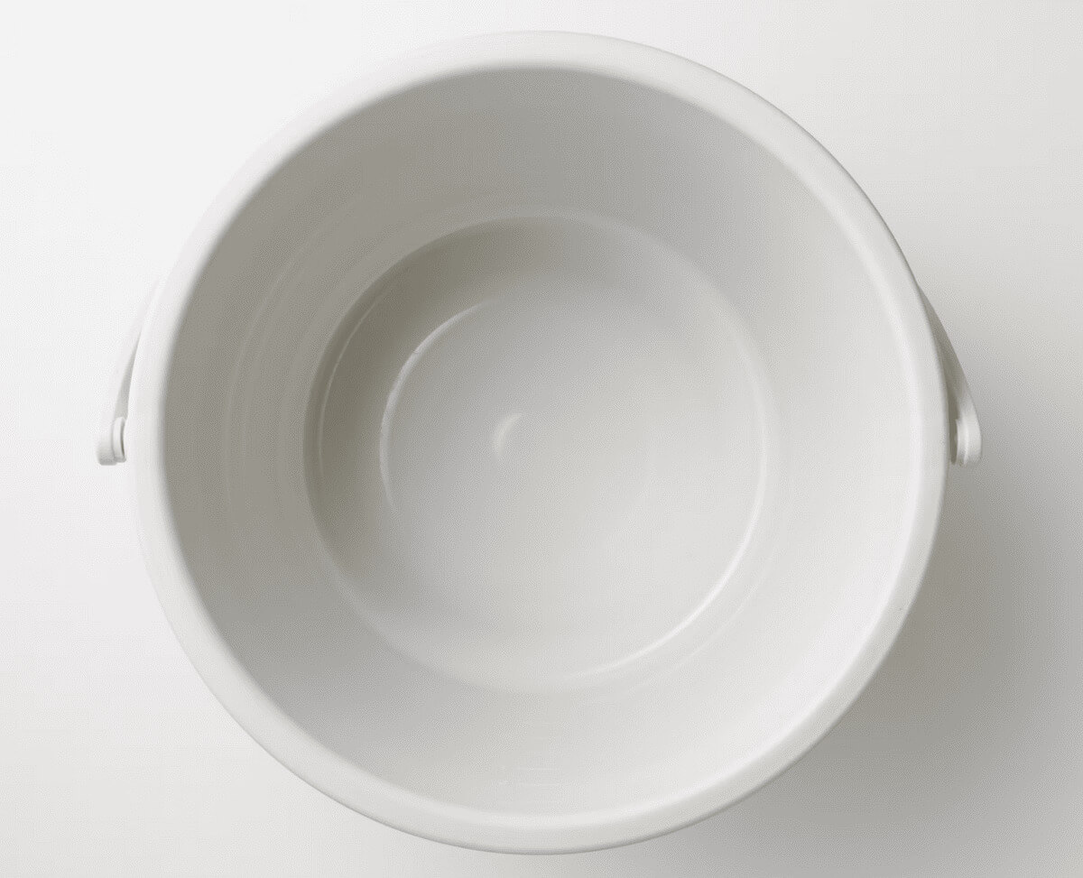 無印良品ポリプロピレンバケツ・フタ付(7.5L)