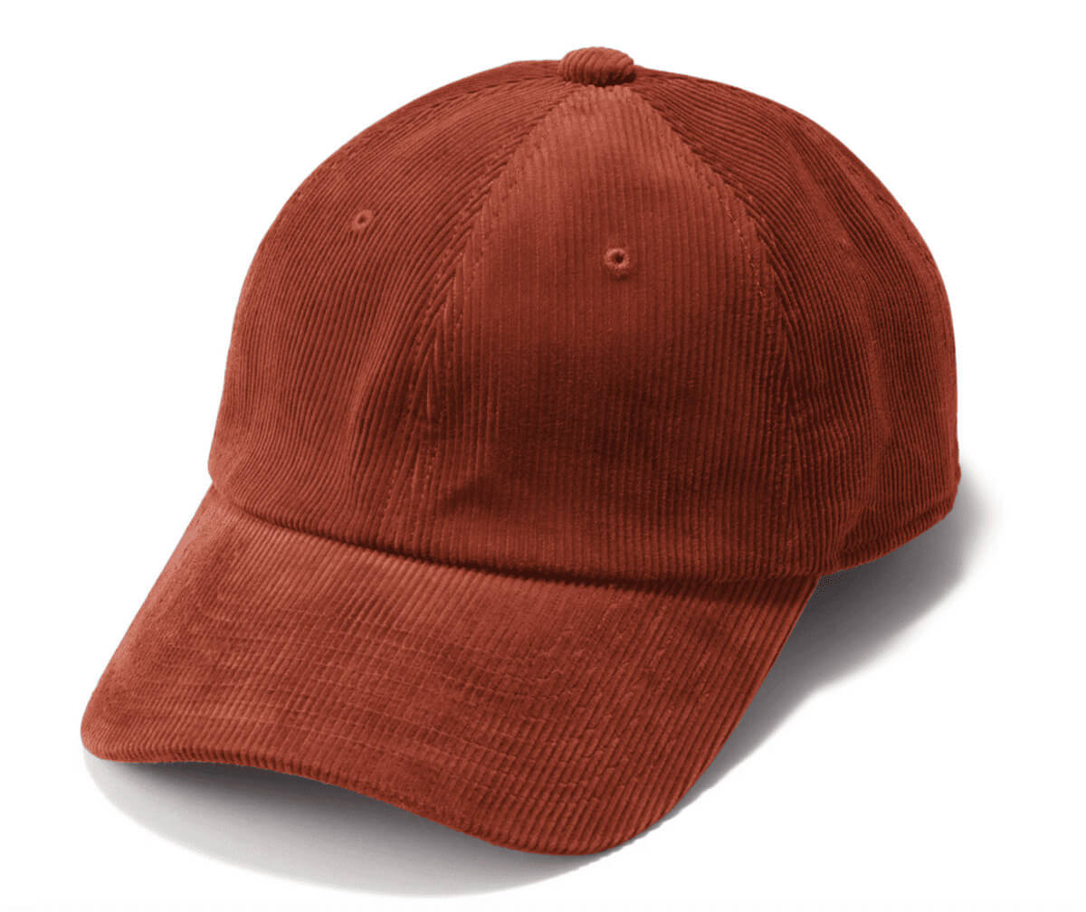 無印良品木の実から作ったカポック混コーデュロイ　キャップ