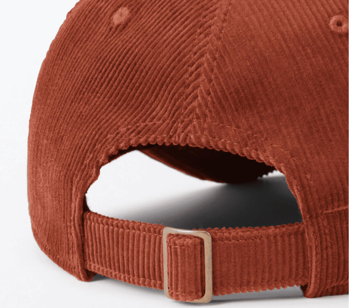 無印良品木の実から作ったカポック混コーデュロイ　キャップ