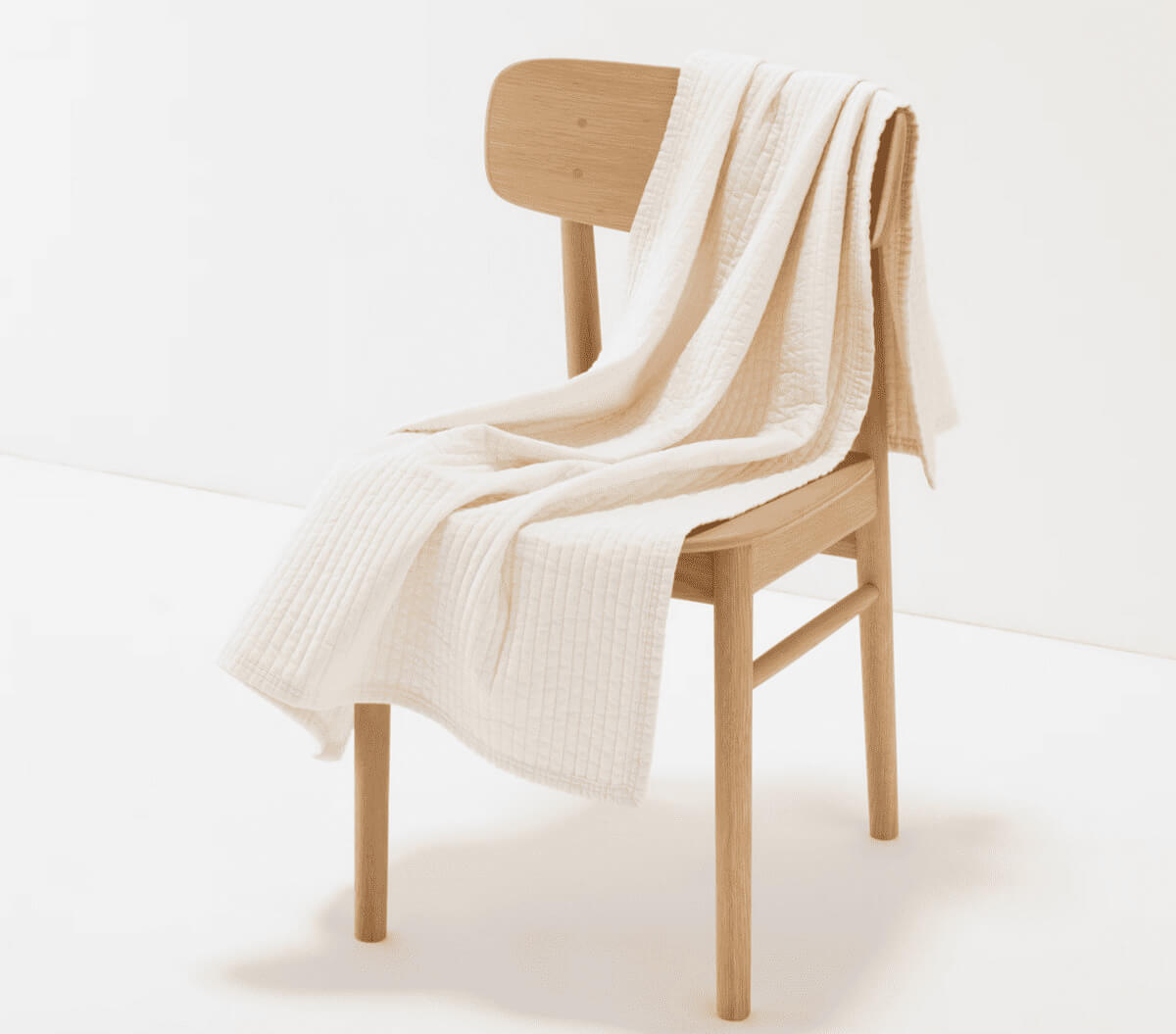 無印良品綿キルティングひざ掛け