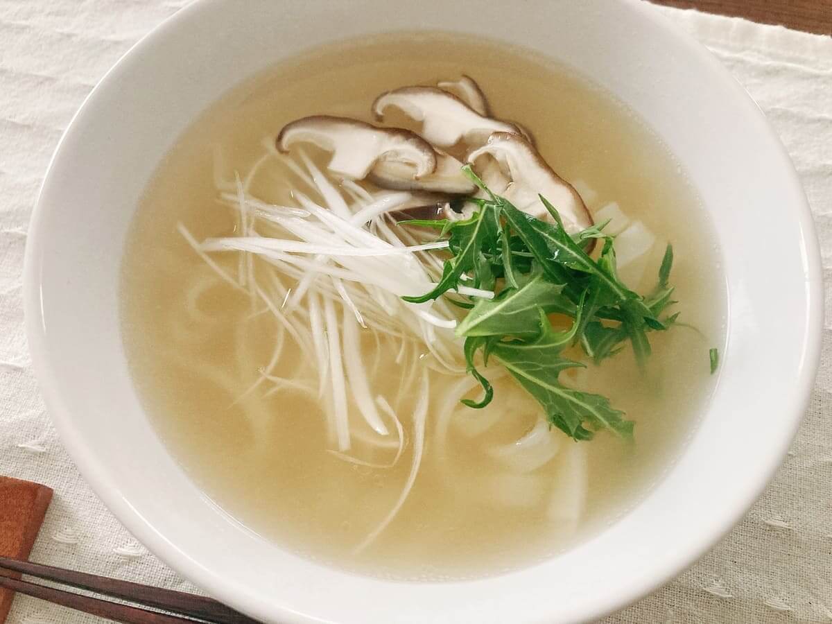 無印良品「盛岡温麺 牛だしスープ」