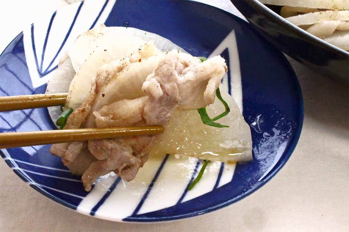 山本ゆりさん「大根と豚バラのチン」